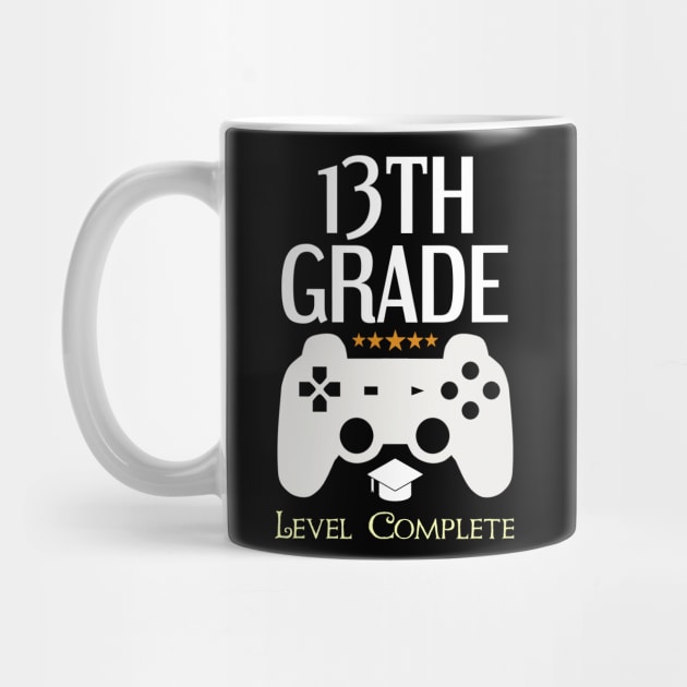 13th Grade Level Complete Video Gamer Graduation by Tesszero